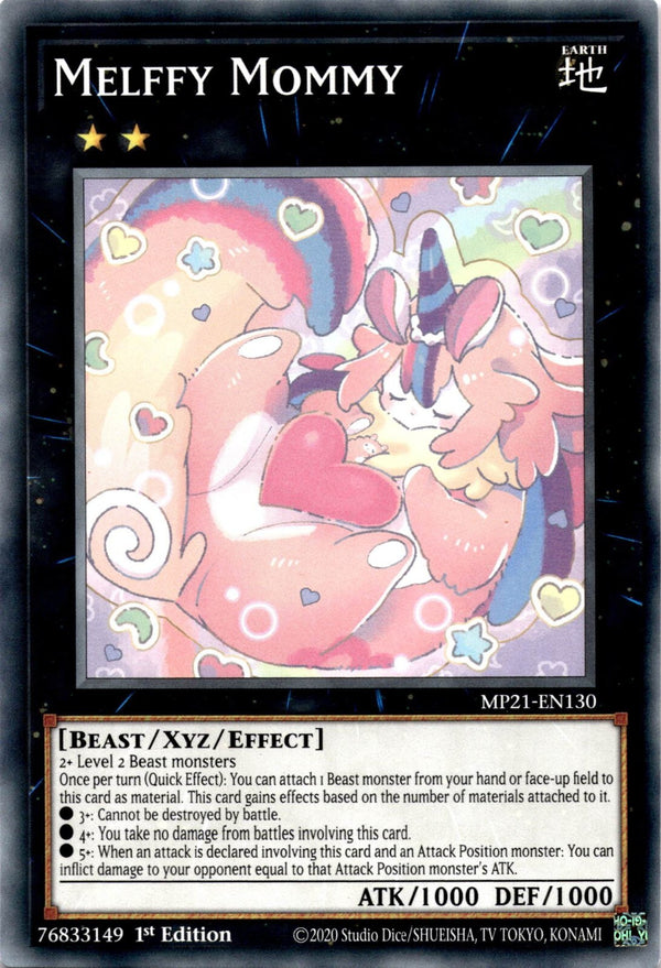 Yugioh Melffy Mommy MP21-EN130 Common 1st Edition NM