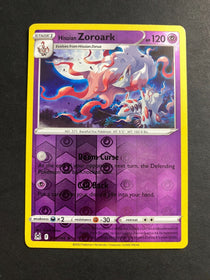 Pokemon Hisuian Zoroark 076/196 Lost Origin Reverse Holo NM