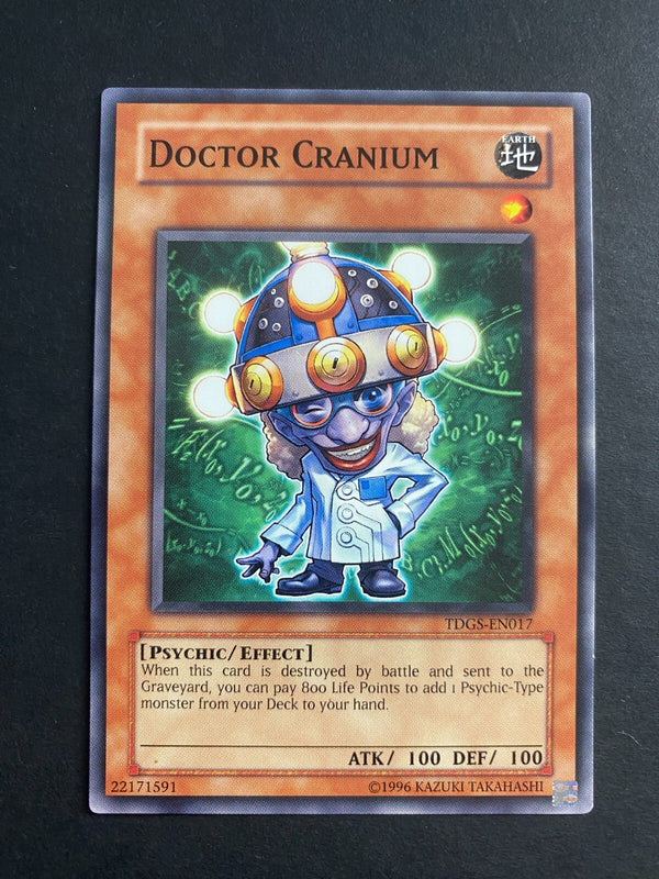 Yugioh Doctor Cranium TDGS-EN017 Common Unlimited Edition VLP/NM