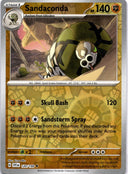 Pokemon Sandaconda 120/198 Scarlet Violet Base Reverse Holo NM