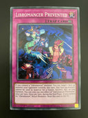 Yugioh Libromancer Prevented DIFO-EN091 1st Edition Super Rare NM-MINT