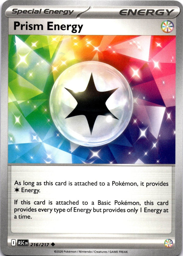 Pokemon Prism Energy 216/217 Ascended Heroes Non Holo NM