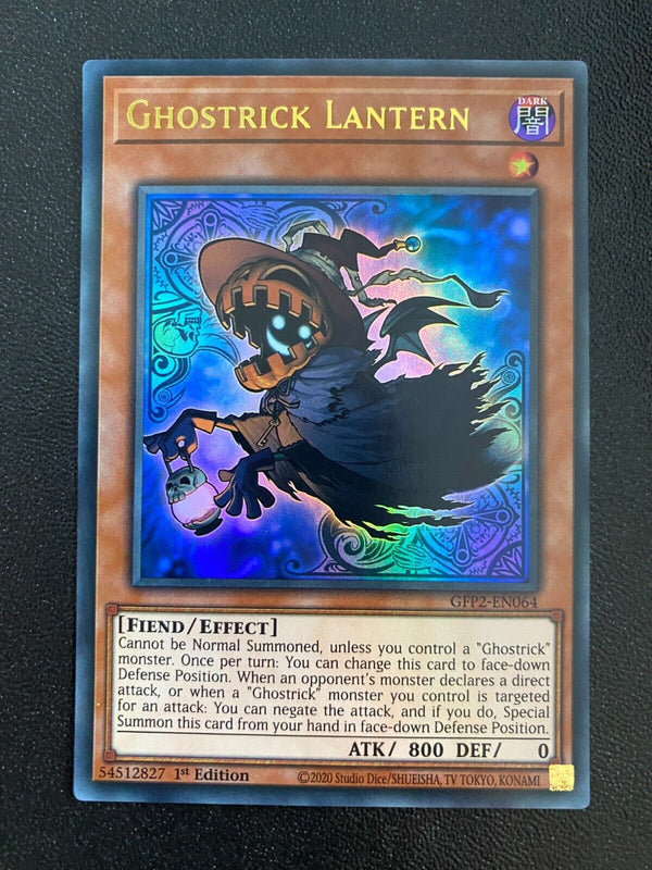 Yugioh Ghostrick Lantern GFP2-EN064 Ultra Rare 1st Edition NM