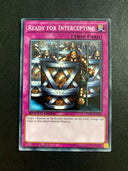 Yugioh Ready for Intercepting SBAD-EN044 Common 1st Edition LP