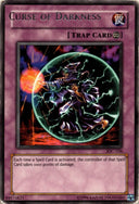Yugioh Curse of Darkness IOC-106 Rare Unlimited Edition DAMAGED