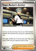 Pokemon Team Rocket's Archer 201/217 Ascended Heroes Non Holo NM