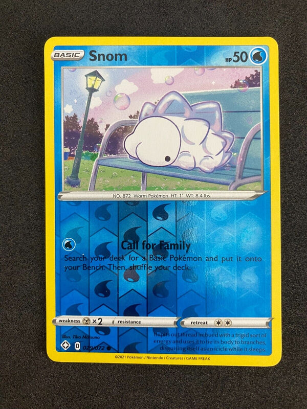 Pokemon Snom 029/072 Shining Fates Reverse Holo NM
