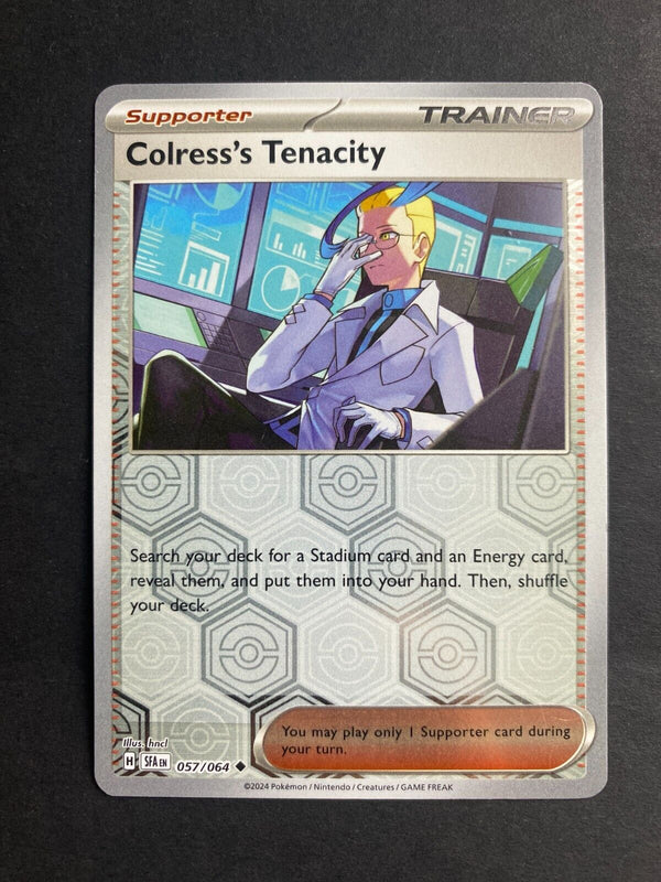 Pokemon Colress's Tenacity 057/064 Shrouded Fable Reverse Holo NM
