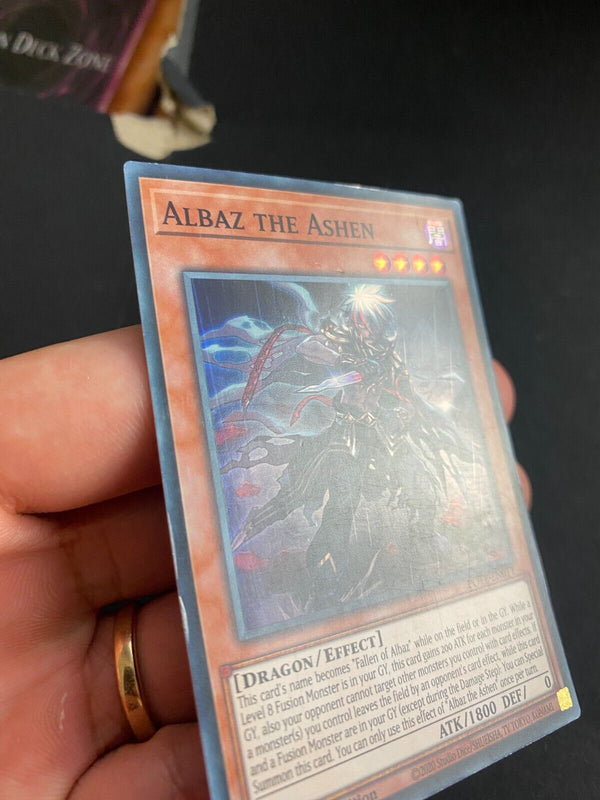 Yugioh Albaz the Ashen POTE-EN011 Super Rare 1st Edition MP