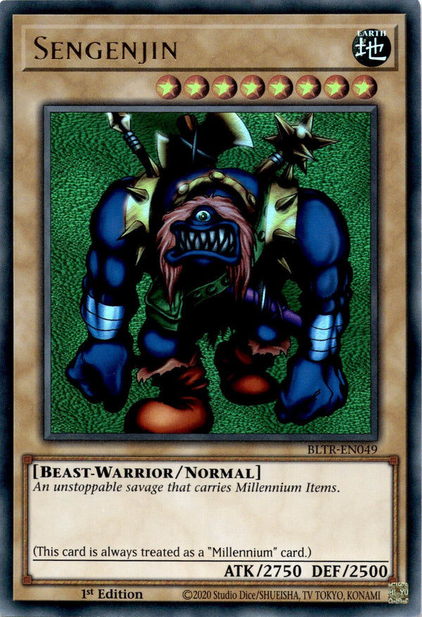 Yugioh Sengenjin BLTR-EN049 Ultra Rare 1st Edition NM