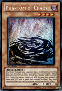 Yugioh Phantom of Chaos LCGX-EN193 Secret Rare 1st Edition HP