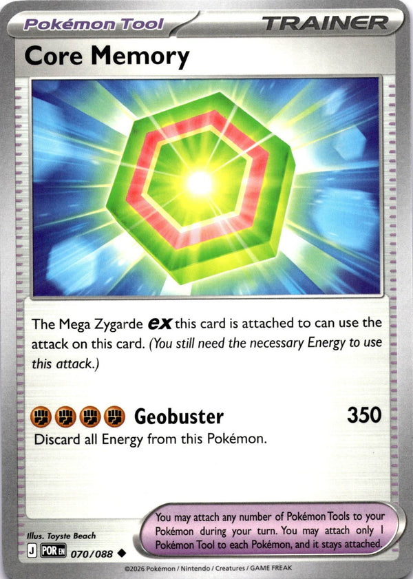Pokemon Core Memory 070/088 Perfect Order Non Holo NM