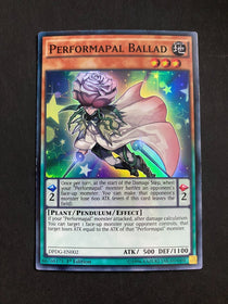 Yugioh Performapal Ballad DPDG-EN002 Super Rare 1st Edition LP