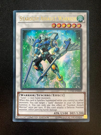 Yugioh Stardust Assault Warrior CT15-EN008 Ultra Rare Limited Edition VLP/NM