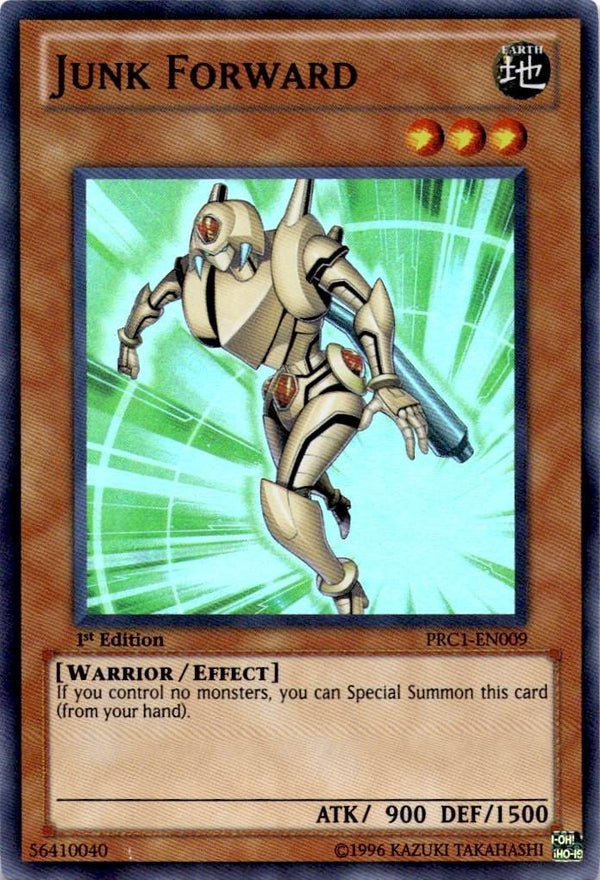 Yugioh Junk Forward PRC1-EN009 Super Rare 1st Edition NM