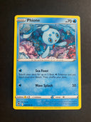 Pokemon Phione 045/195 Silver Tempest Rare Non Holo NM