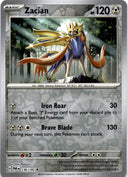 Pokemon Zacian 136/182 Paradox Rift Reverse Holo NM