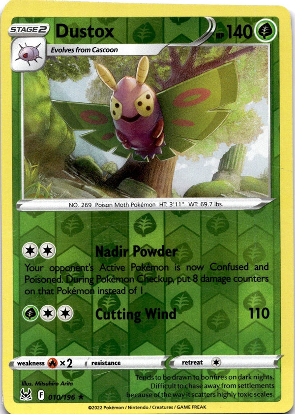 Pokemon Dustox 010/196 Lost Origin Reverse Holo LP