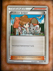 Pokemon Professor Juniper 98/108 World Championships 2012 NM