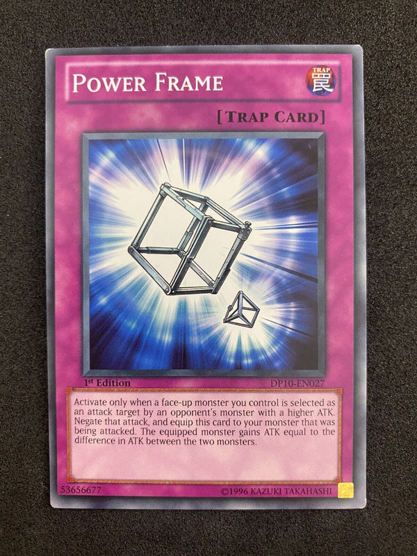 Yugioh Power Frame DP10-EN027 Unlimited Common VLP-NM