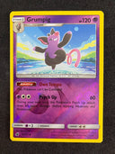 Pokemon Grumpig 42/111 Crimson Invasion Reverse Holo NM-MINT