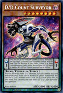 Yugioh D/D Count Surveyor RA05-EN034 NA Print Secret Rare 1st Edition NM