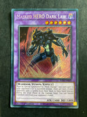 Yugioh Masked HERO Dark Law RA01-EN025 Secret Rare 1st Edition NM