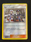 Pokemon Ingo & Emmet 144/181 Team Up Reverse Holo NM