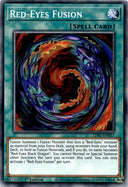 Yugioh Red-Eyes Fusion LDS1-EN017 Common 1st Edition LP