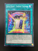 Yugioh Abyss Script - Opening Ceremony DESO-EN024 Super Rare 1st Edition LP/VLP