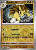 Pokemon Sandslash 098/167 Twilight Masquerade Reverse Holo NM