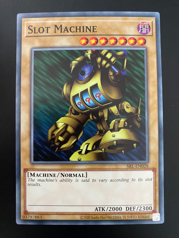 Yugioh Slot Machine SRL-EN028 Common Unlimited Edition NM/MINT
