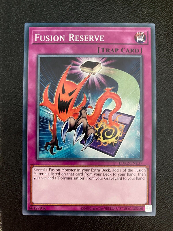 Yugioh Fusion Reserve LDK2-ENK37 Common Unlimited Edition NM