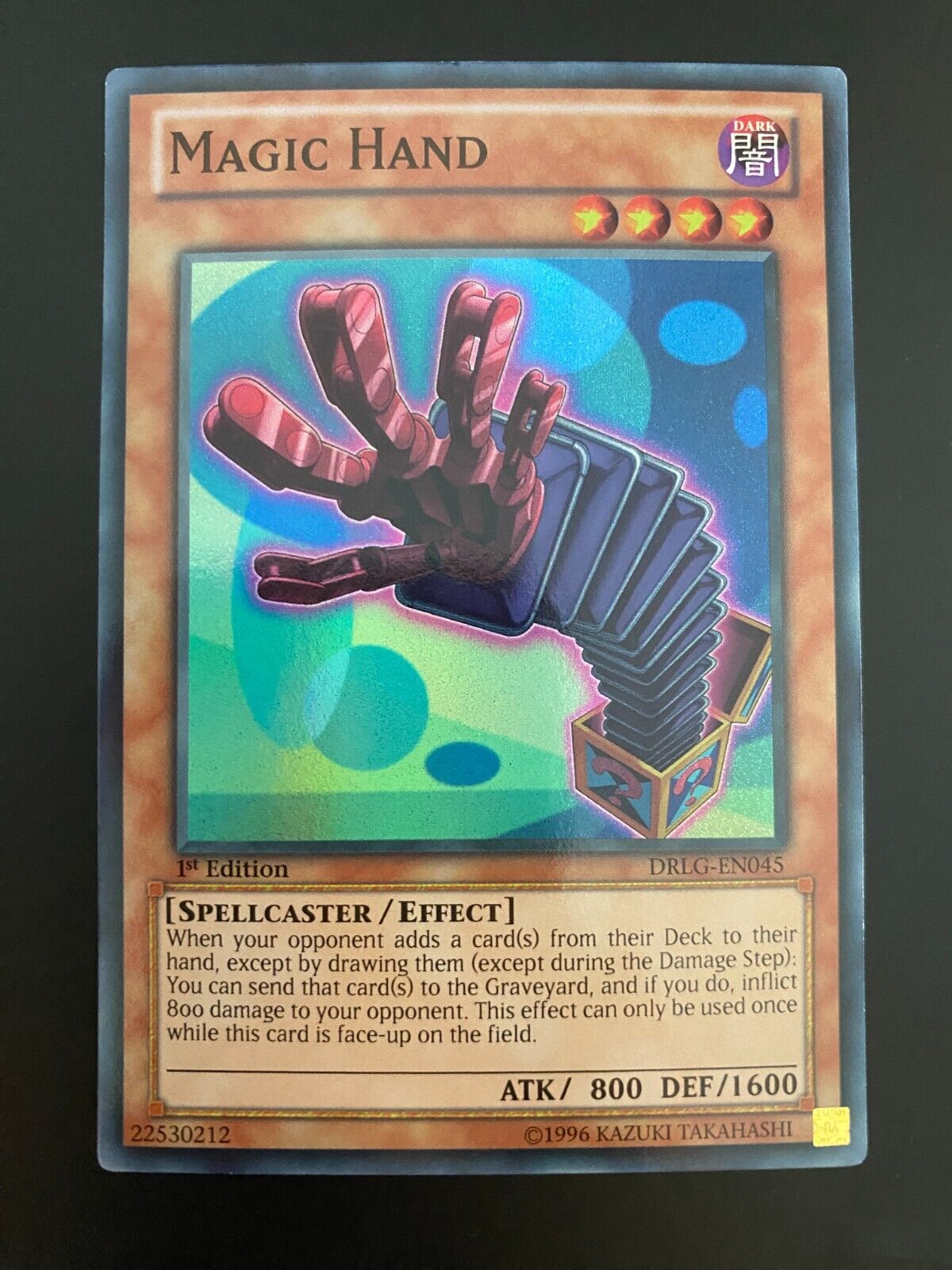 Yugioh Magic Hand DRLG-EN045 Super Rare 1st Edition VLP/NM