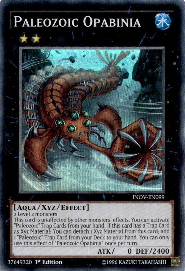 Yugioh Paleozoic Opabinia INOV-EN099 Super Rare 1st Edition VLP/NM