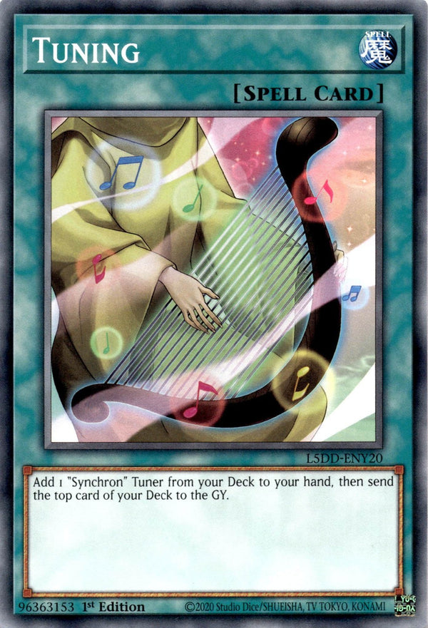 Yugioh Tuning L5DD-ENY20 Common 1st Edition NM