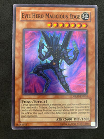 Yugioh Evil Hero Malicious Edge GLAS-EN003 Unlimited HP-MP