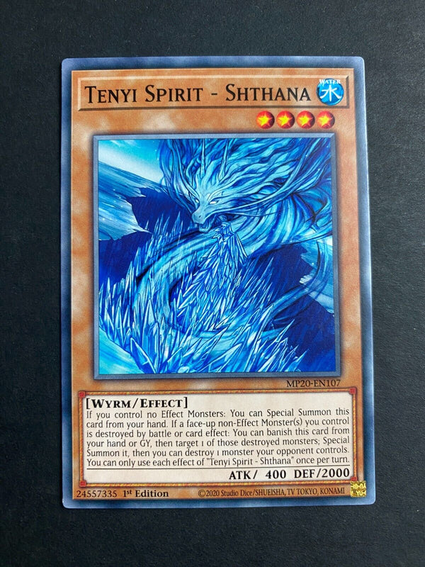 Yugioh Tenyi Spirit - Shthana MP20-EN107 Common 1st Edition VLP/NM