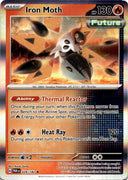 Pokemon Iron Moth 028/182 Paradox Rift Holo NM