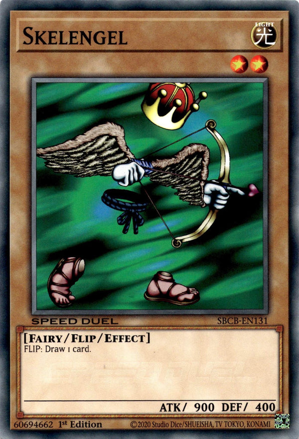 Yugioh Skelengel SBCB-EN131 Speed Duel Common 1st Edition NM