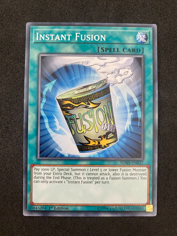 Yugioh Instant Fusion SDSH-EN027 1st Edition MINT