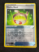 Pokemon Vitality Band 185/202 Sword Shield Reverse Holo NM-MINT