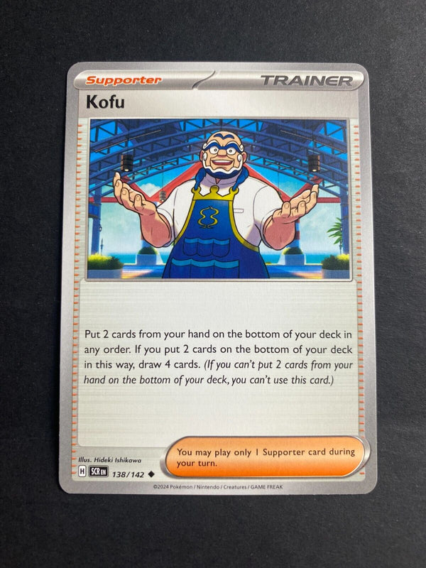 Pokemon Kofu 138/142 Stellar Crown Non Holo NM