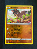 Pokemon Mudbray 105/202 Sword Shield Base Reverse Holo NM