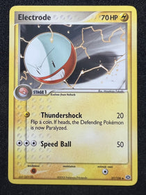 Pokemon Electrode 27/106 Ex Emerald Uncommon NM