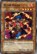 Yugioh Flame Ruler SDRL-EN016 Common 1st Edition DAMAGED