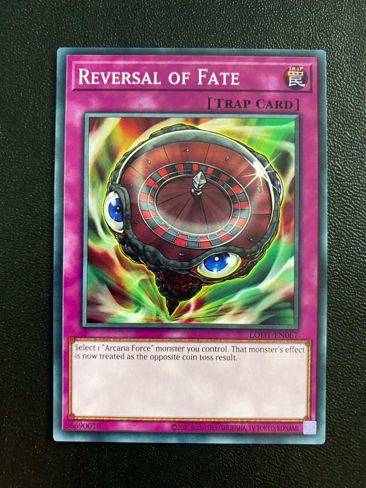 Yugioh Reversal of Fate LODT-EN067 Common Unlimited Edition NM