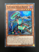 Yugioh S-Force Edge Razor LIOV-EN015 Super Rare 1st Edition NM/MINT