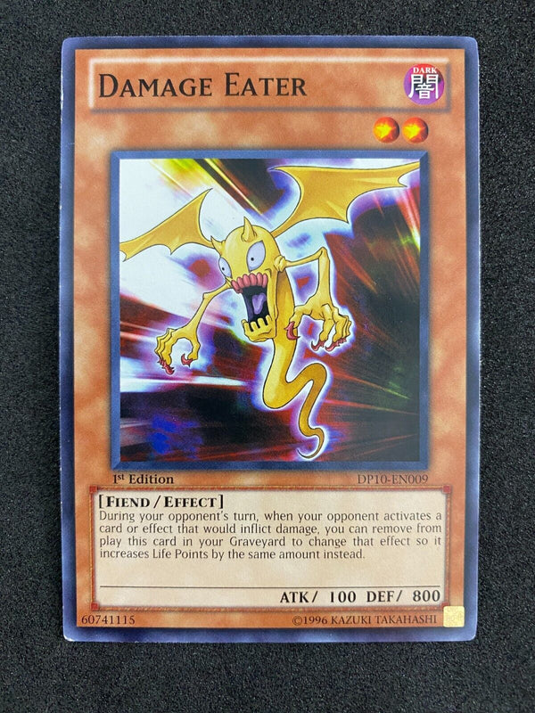 Yugioh Damage Eater DP10-EN009 1st Edition Common MP-LP