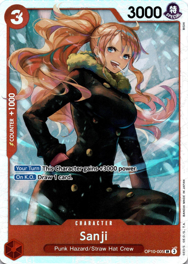 One Piece Sanji OP10-005 Royal Blood SR NM